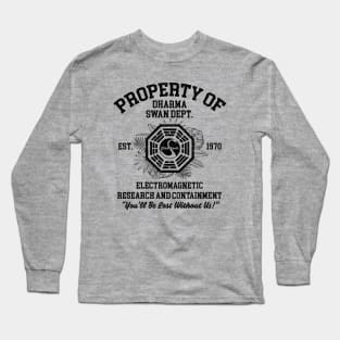 Property of Dharma Swan Department Long Sleeve T-Shirt